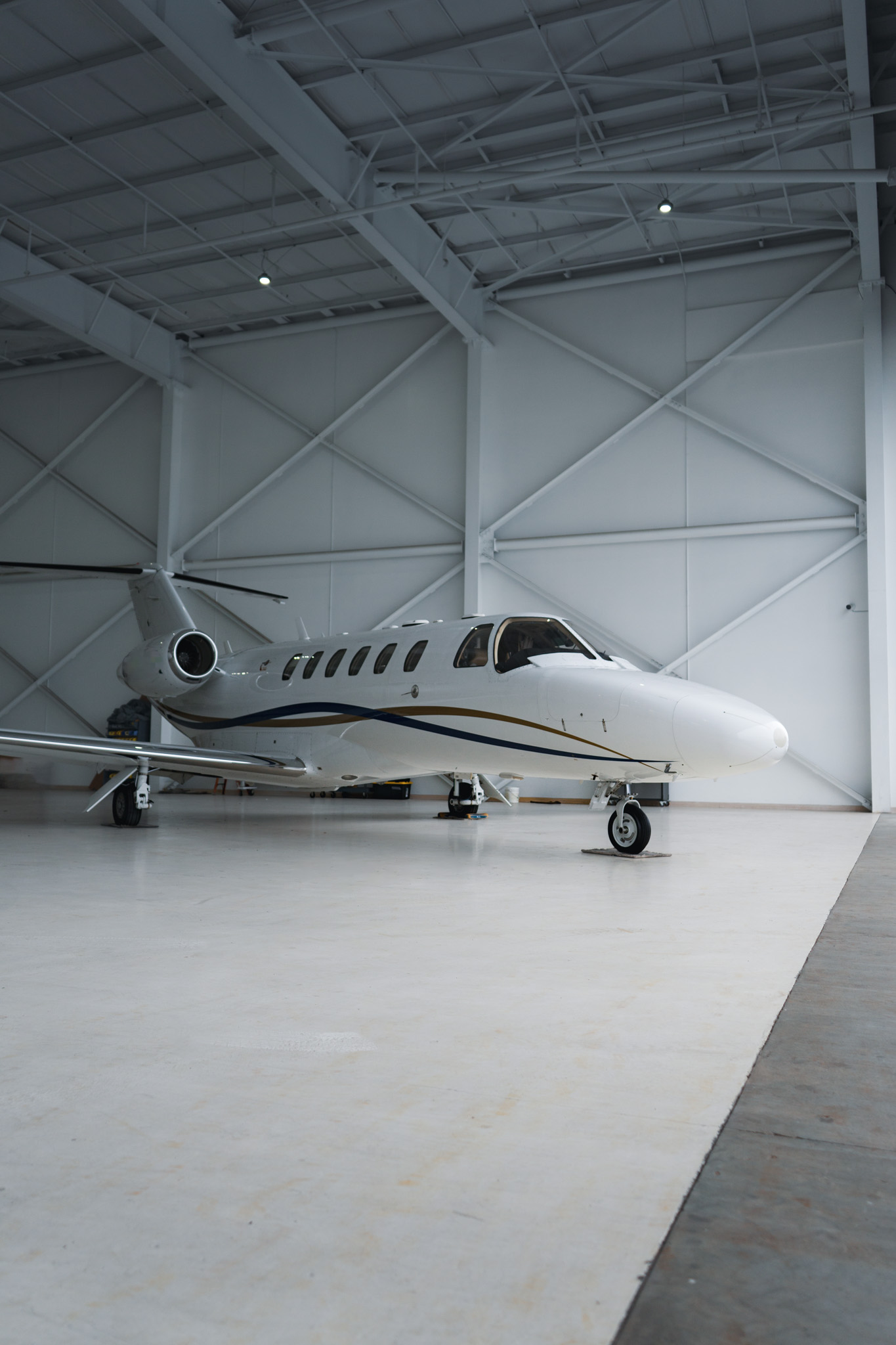 Citation Aircraft Wide Shot