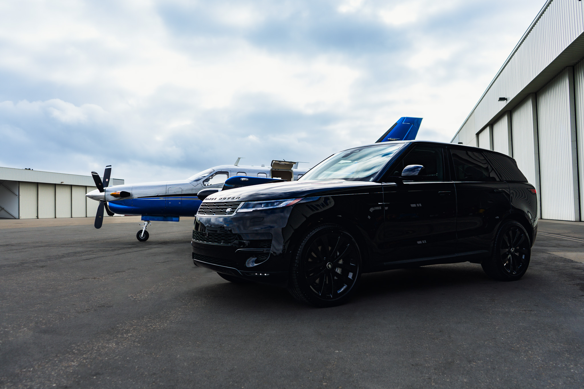 Range Rover Side Shot